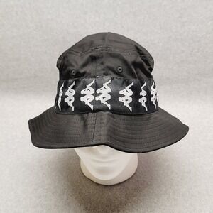 Kappa‎ 222 Banda Bzahlab Bucket Hat Size 59 Large Cotton Logo Boonie Cap Unisex